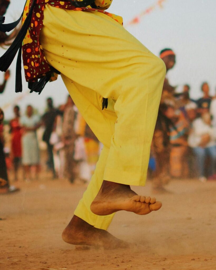 Dancing feet free body full of support